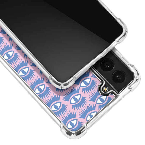 Bouffants and Broken Hearts Bold Eyes 2 Galaxy S21 FE Clear Case